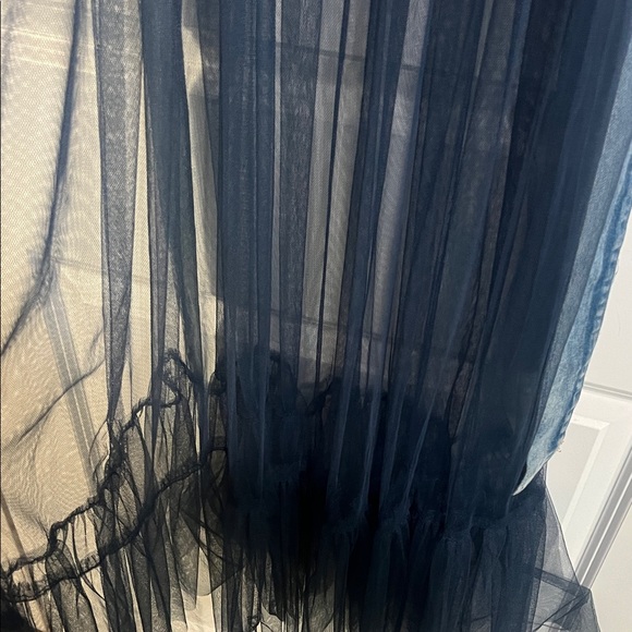 Blue Denim and Tulle Dress - Picture 7 of 8